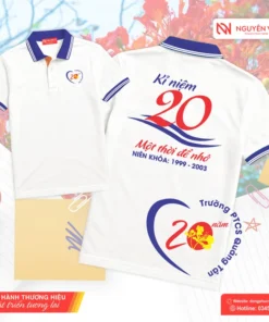 Áo họp lớp 20 năm ngày ra trường sự kiện trang trọng