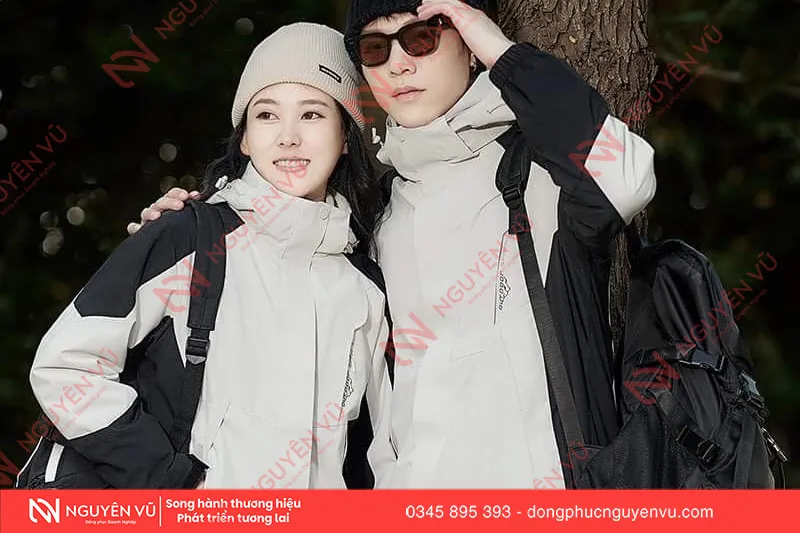 Áo khoác gió đi phượt chống gió chống nước nhẹ