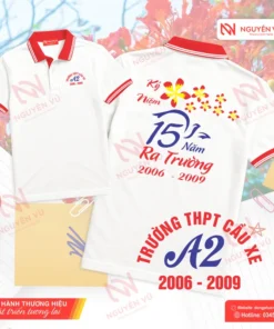 Áo kỷ niệm 15 năm ra trường đặt may theo yêu cầu