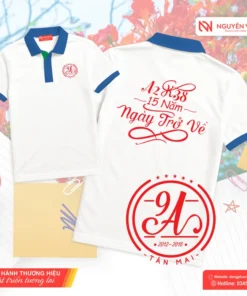 Áo kỷ niệm 15 năm ra trường in slogan ý nghĩa
