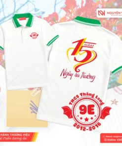 Áo kỷ niệm 15 năm ra trường thiết kế sáng tạo