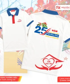 Áo kỷ niệm 25 năm ngày ra trường gặp mặt thầy cô