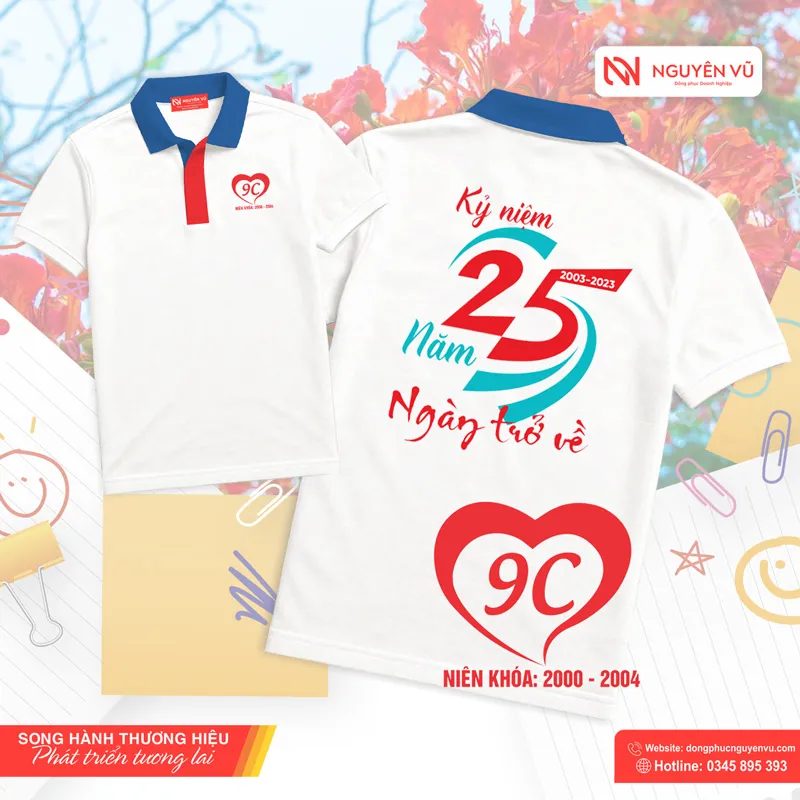 ao-ky-niem-25-nam-luu-giu-ky-niem Áo kỷ niệm 25 năm ngày ra trường lưu giữ kỷ niệm